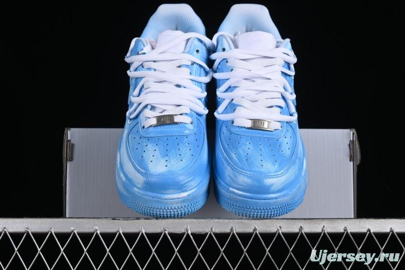 Nike Air Force 1 '07 Low Tie-Dye Blue Casual Sneakers - YY2024-929