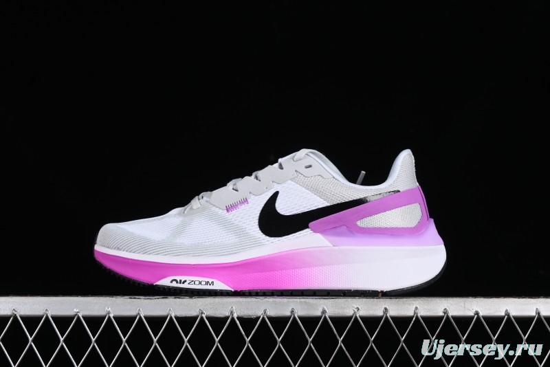 Nike Air Zoom Structure 25 Running Shoes 2024 New Release with Cushioning Anti-Slip Comfort - DJ7884-100