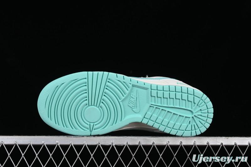 Nike SB Dunk Low Supreme Collaboration - Wheat Green Canvas Anniversary High-End Custom Low-Top Casual Skate Shoes - BB6698-512