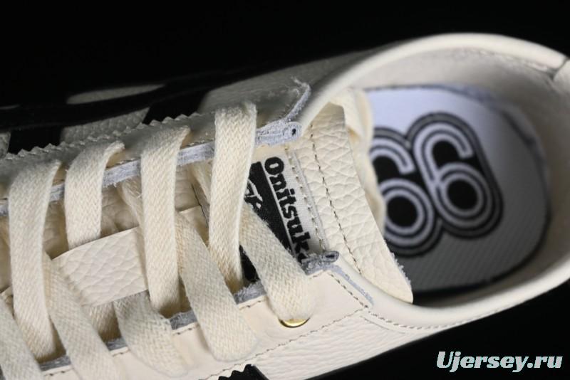 Onitsuka Tiger Mexico 66 Low-Top Leather Running Shoes - 1183B493-100