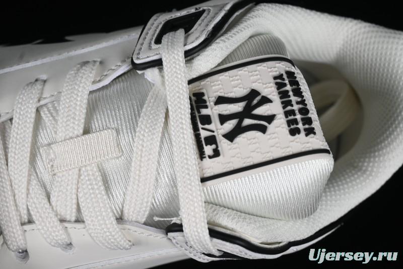 MLB Chunky Liner New York Yankees Hook & Loop Lightweight Platform Sneakers with 6cm Height Increase - 3ASXLMB3N50BKS