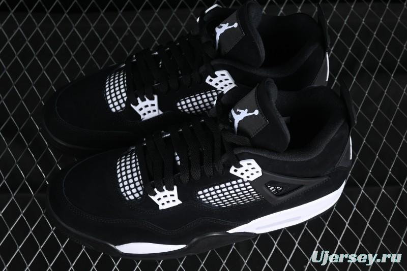 Nike Air Jordan 4 Retro White Thunder Basketball Shoes - FQ8138-001