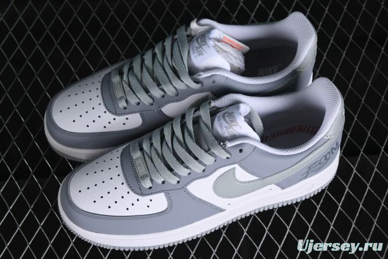 Nike Air Force 1 '07 Low Casual Sneakers with Full-Length Air Cushion - FJ4146-111