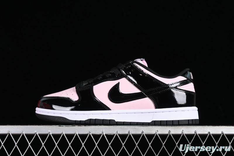 Nike Dunk Low SB Pink Black Casual Skate Shoes - DJ9955-600
