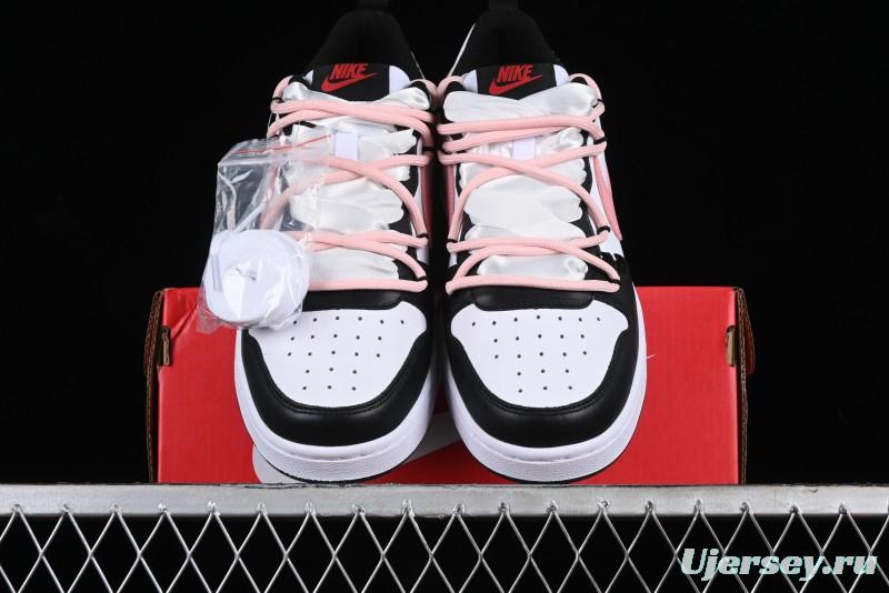 Nike Court Borough Low 2 Sneakers in Cool Blackberry with Sweet & Spicy Design - BQ5448-110