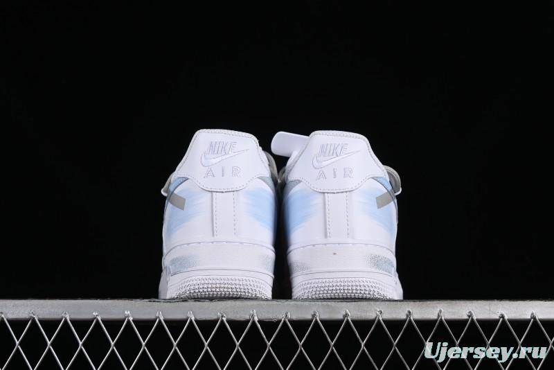 Nike Air Force 1 '07 Low Anime Theme Broken Swoosh Custom Spray Casual Sneakers - ZH0316-020