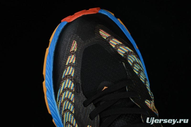 Hoka One One Mafate Speed 4 Low-Cut Professional Trail Running Shoes - 1138472 BKML