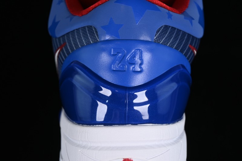 Nike Zoom Kobe IV ZK4 Basketball Shoes with Electroplated Blue Design - FQ3545-400
