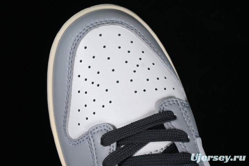 Nike Dunk Low SB Light Smoke Grey White Grey Casual Skate Shoes - DD1503-117