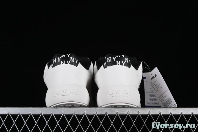 MLB Chunky Classic Base Heel Monogram Lightweight Platform Sneakers with 6cm Height Boost - 3ASXCBH4N50BKS