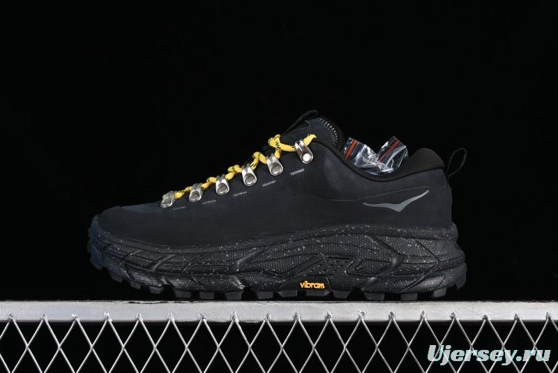 HOKA ONE ONE Tor Summit Low-Top Running Shoes with Geometric Cushioning for Stability and Traction - 1147952 BBLC