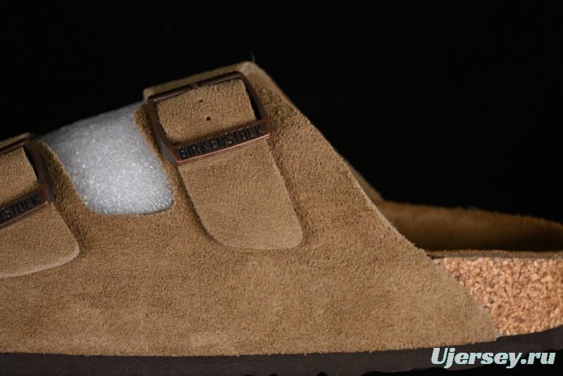 Birkenstock Birkenstock Sandals Series Soft Suede Leather with Lambswool Insole and Cork Midsole - G.D4