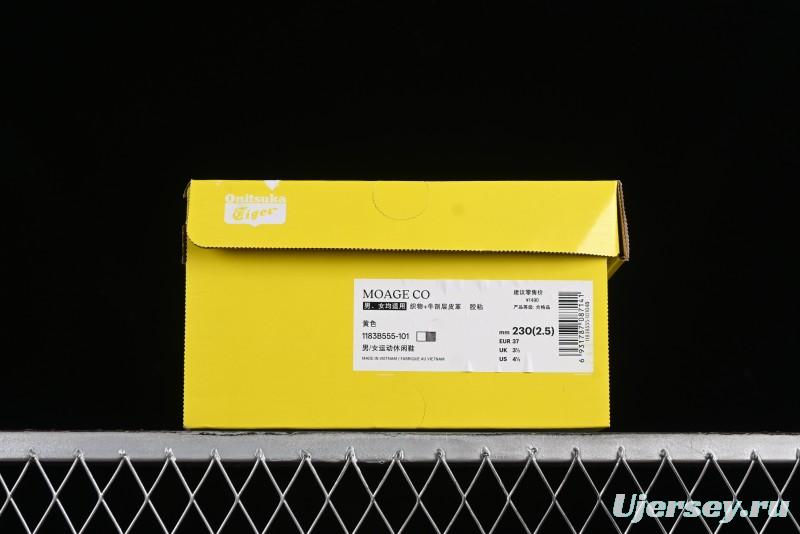 Onitsuka Tiger Moage Co Low-Top Running Shoes - Casual Comfortable Slip-Resistant Sneakers - 1183B555-101