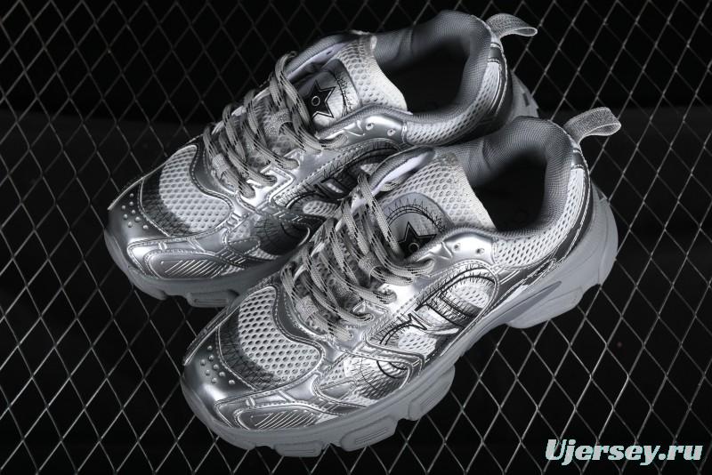 Dior Chrono Round Toe Lace-Up Lifestyle Casual Running Sneakers - 59K GREY