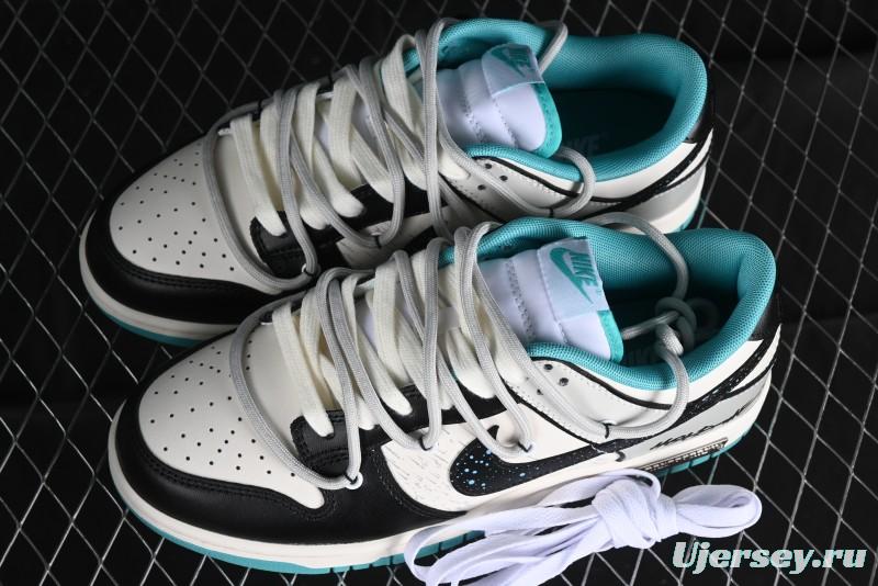 Nike Dunk Low Panda Prank Star Trek SB Strap Low-Top Casual Sneakers - DV0833-101