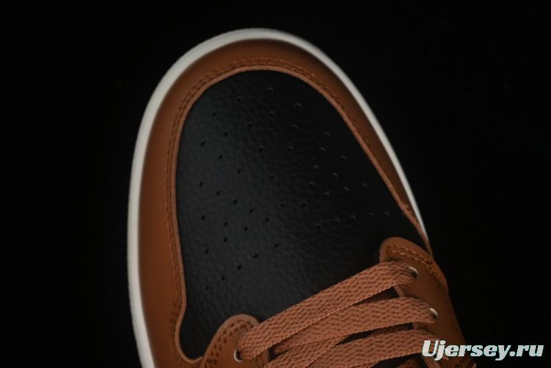 Nike Air Jordan 1 Low AJ1 Black Mocha Casual Sneakers - DC0774-021