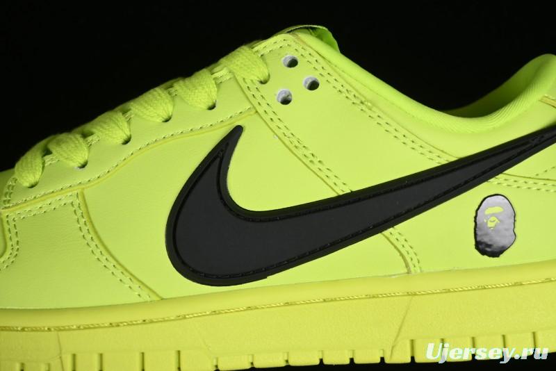 Nike SB Dunk Low x AMBUSH x BAPE Anniversary High-End Custom Low-Top Casual Sneakers - XX2025-331