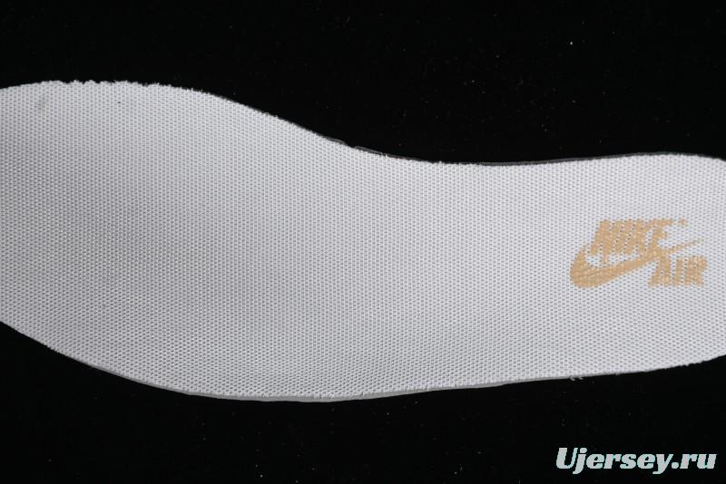 Nike Travis Scott x Fragment Design x Jordan Air Jordan 1 Low OG SP AJ1 LV Khaki Denim Casual Sneakers - SJ2068-009