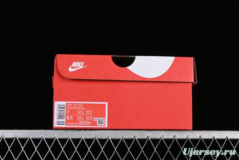 Nike V2K Runtekk 3XL Retro Low-Top Running Shoes with Shock Absorption and Anti-Slip Technology - HF5050-361