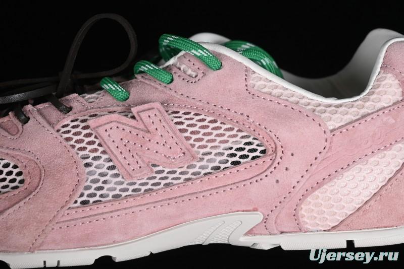 MiuMiu x New Balance 530 Low-Top Classic Retro Casual Running Sneakers - AJD4