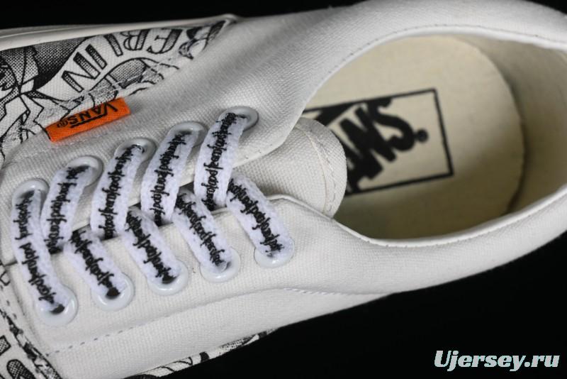 Vans OG Classic Slip-On LX & OG Era LX Sneakersntuff LA Graffiti Collaboration Low-Top Skate Shoes - VN000EYEBPJ