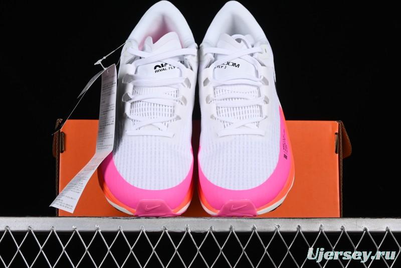 Nike Zoom Rival Fly 3 Lightweight Fabric Comfortable Cushion Slip-Resistant Low-Top Casual Running Shoes - DJ5426-100