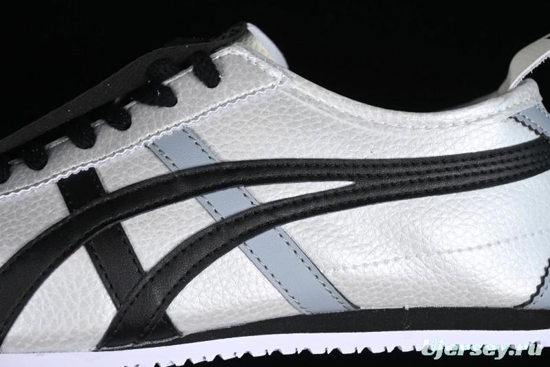 Onitsuka Tiger Mexico 66 Low-Top Leather Sneakers for Casual Running - 1183B493-100