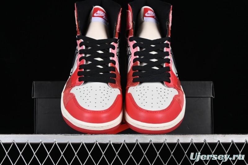 Nike Air Jordan 1 High OG "Next Chapter" Basketball Shoes with Original Leather and 3D Wings Logo - DV1748-601