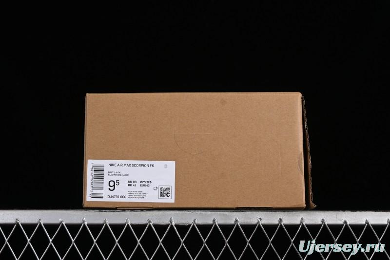 Nike Air Max Scorpion FK Running Shoes with Full-Length Next-Gen Air Cushion - DJ4701-600