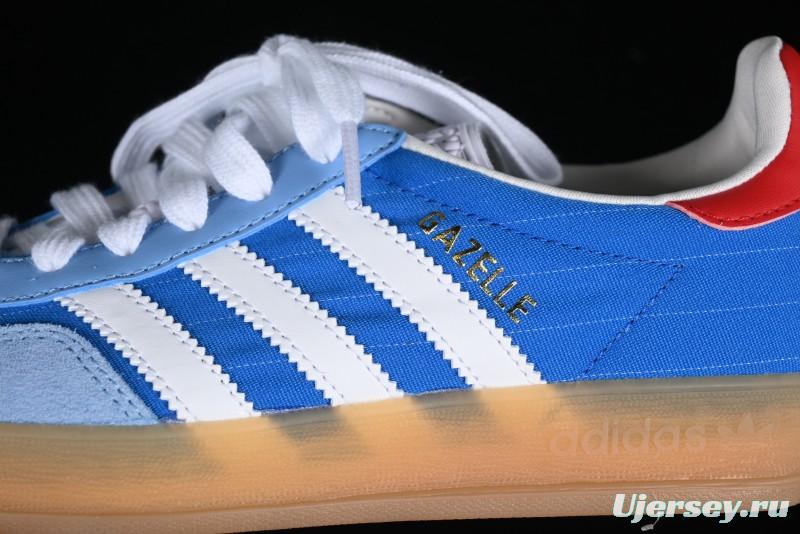 Adidas Originals Gazelle Indoor IF9643 Retro Casual Low-Top Skateboard Shoes with Anti-Slip and Wear-Resistant Sole