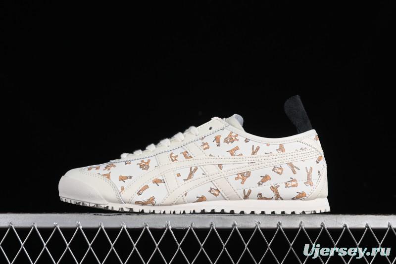 Onitsuka Tiger Mexico 66 Low-Top Leather Sneakers - 1183B785-100