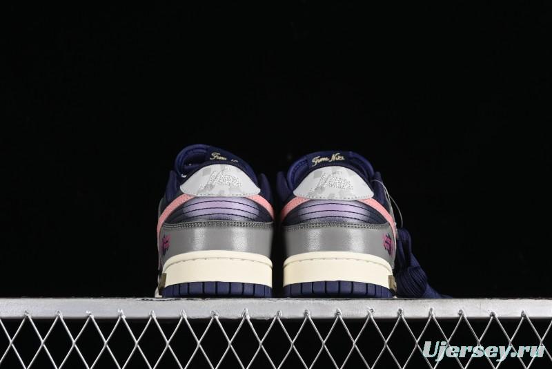 Nike Dunk Low Panda Prank Pioneer Knight Sandy Heart Purple Brown Pink SB Strap Low Top Casual Skate Shoes - FV8106-181