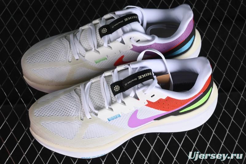 Nike Air Zoom Structure 25 Cushioned Anti-Slip Comfort Running Shoes - FV4867-100