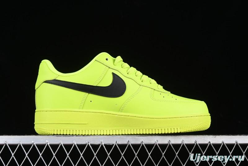 Nike Air Force 1 '07 Low Top Casual Sneakers in Firefly Green - FA2407-301