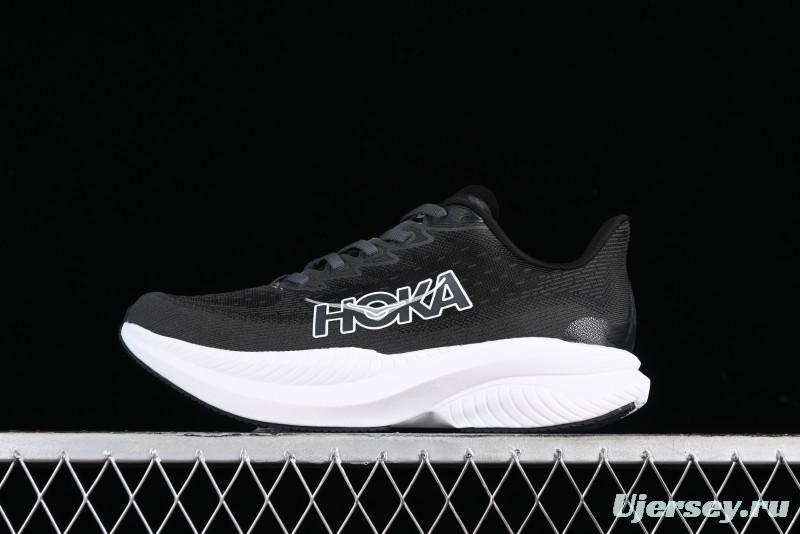 HOKA ONE ONE MACH 6 Flagship Racing Shoes with Carbon Plate Technology and Asymmetric Design - 1147790 BWHT