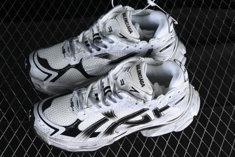 Balenciaga Runner Kith Four Color Retro Casual Sneakers - WRUNG9010