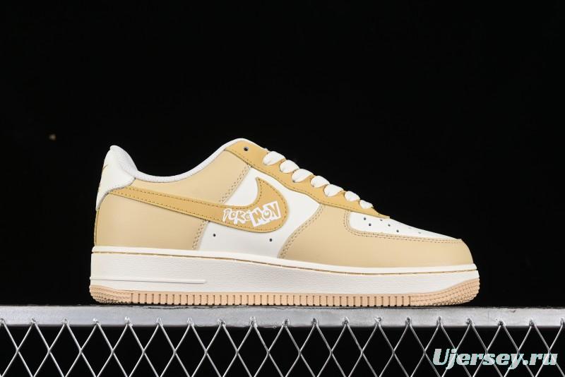Nike Air Force 1'07 Low "Psyduck" Casual Sneakers - DB3301-661