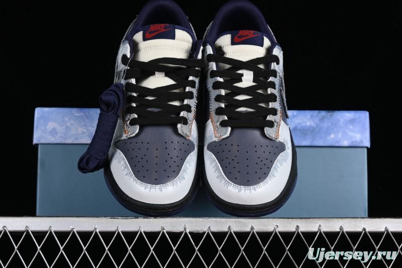Nike Dunk Low Panda Prank Surf Fishing SB Strap Low-Top Casual Sneakers - FV8106-181