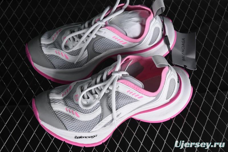 Balenciaga Circuit Lightweight Distressed Print Round Toe Fashion Casual Sneakers - WFLGY1950