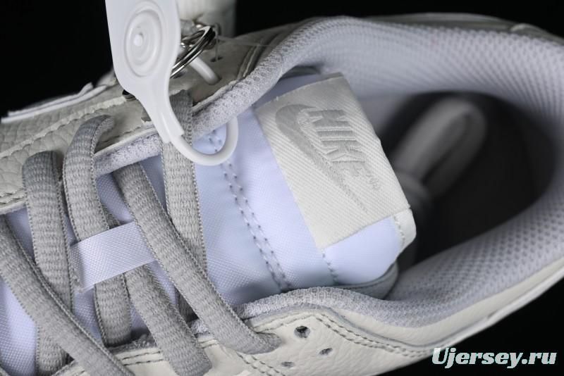 Nike SB Dunk Low UN Collaboration - Light Grey Swoosh Anniversary High-End Custom Low-Top Casual Skate Shoes - SF1588-135