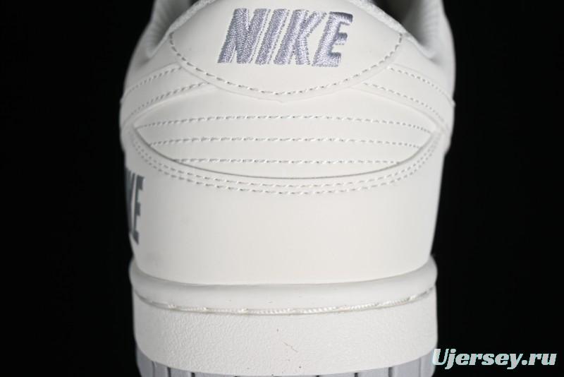 Nike SB Dunk Low Collaboration Three Swooshes Beige Black Low-Top Casual Skateboarding Shoes - NK5639-325