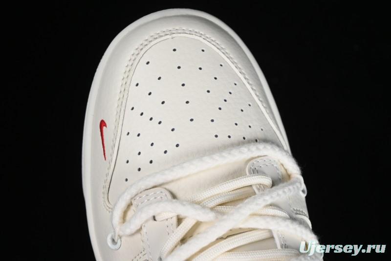 Stussy x Nike SB Dunk Low Anniversary Custom Retro Sneakers with Original S Titanium Accessory - SJ2068-259