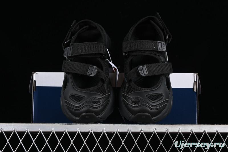 Fila Fusion Unisex Breathable Slip-Resistant Summer Sandals with Cushioned Sole - T12W321401EBK