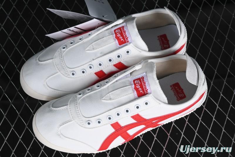 OnitsukaTiger Mexico 66 Low-Top Canvas Casual Running Shoes - D3K0Q-0023