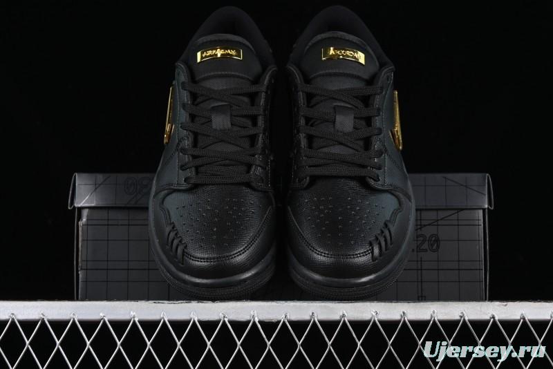 Nike Air Jordan 1 Low "Method of Make" Casual Sneakers with Woven Design - FN5032-007