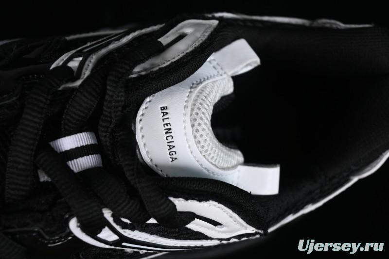 Balenciaga Runner Kith Four Color Retro Casual Sneakers - W3RXP0213