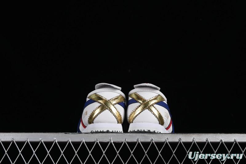 Onitsuka Tiger Mexico 66 Low-Top Leather Sneakers for Casual Running - D507L-0152