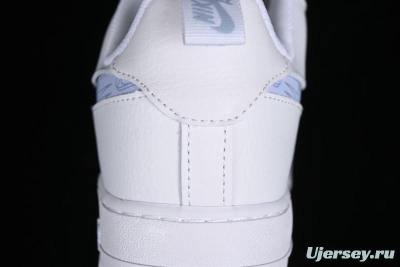 Nike Air Force 1 '07 Low Hazy Purple Casual Sneakers with Full-Length Air Solo Cushion - FB8971-800