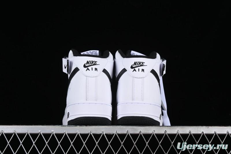 Nike Air Force 1 '07 Mid Casual Sneakers in White/Black - DV0806-101