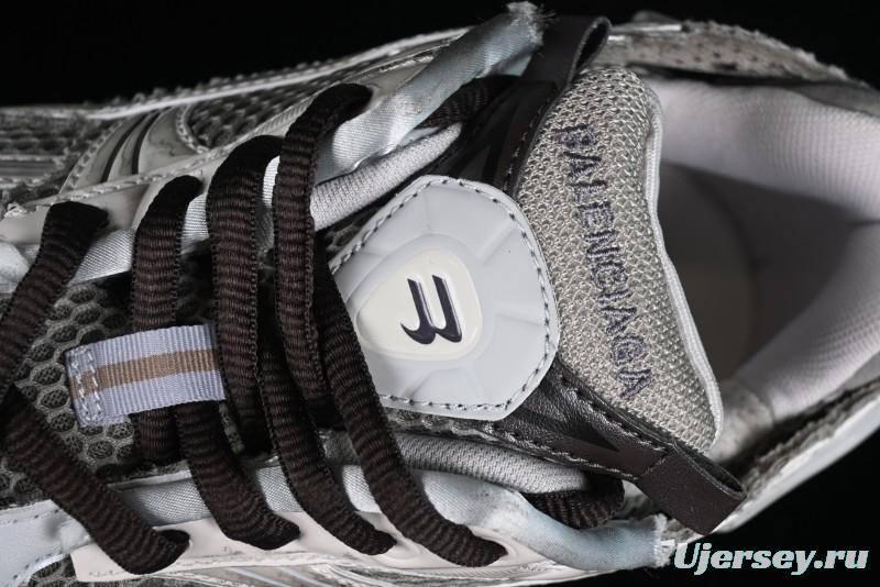 Balenciaga Runner Kith Four Color Retro Casual Sneakers - W3RMU2000